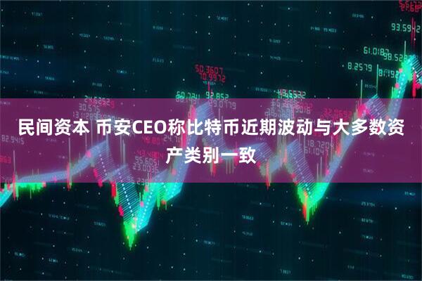 民间资本 币安CEO称比特币近期波动与大多数资产类别一致