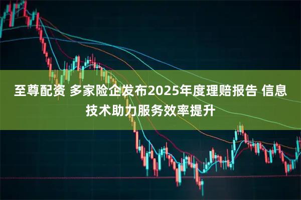 至尊配资 多家险企发布2025年度理赔报告 信息技术助力服务效率提升